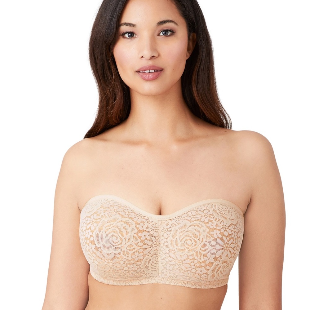 NWT Lace Strapless Bandeau Bra